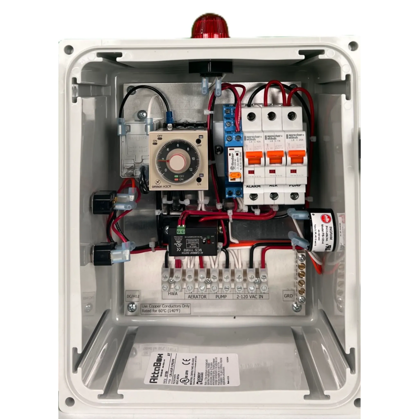 Septic Control Panel Model ACP-DJCS
