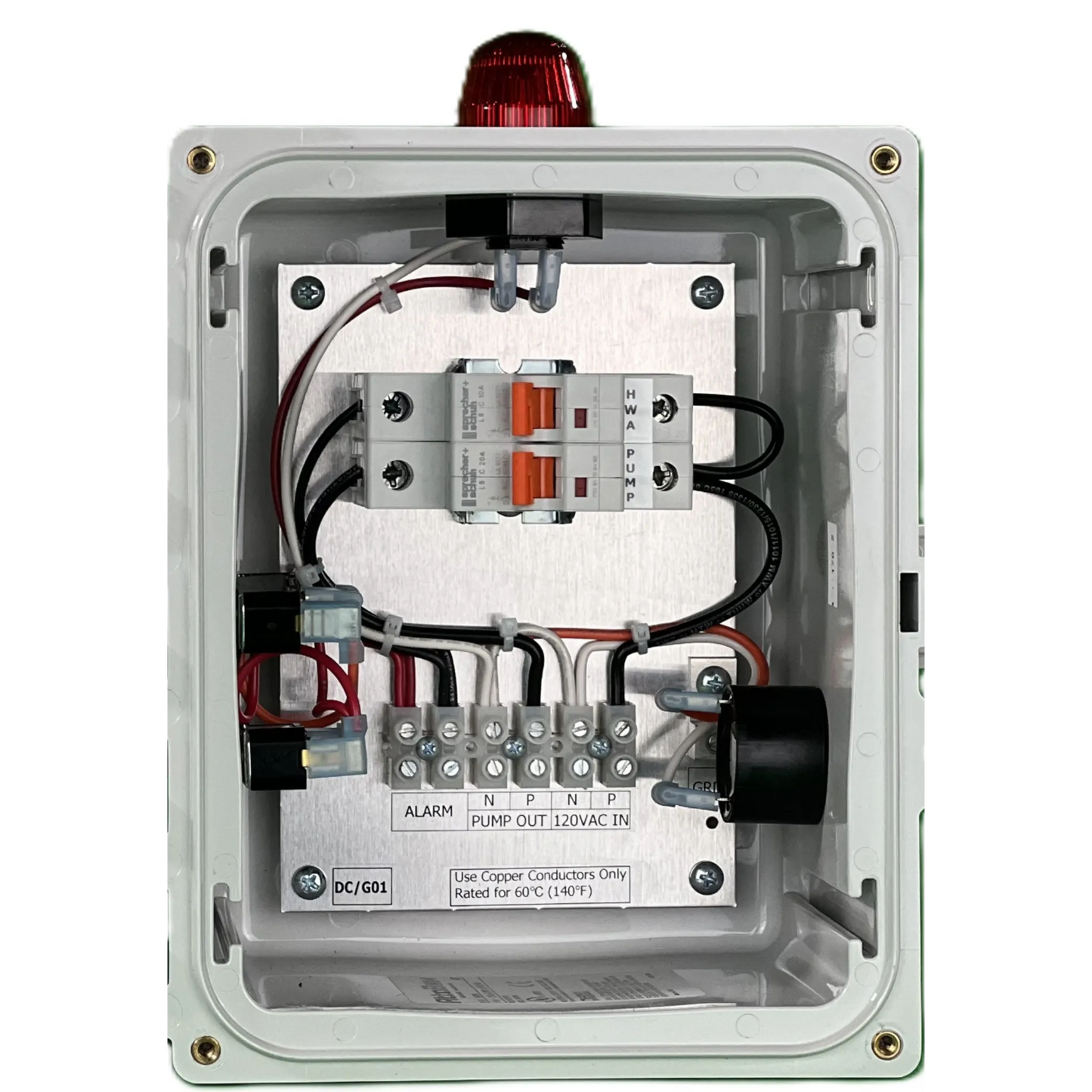 Septic Control Panel Model LPDB