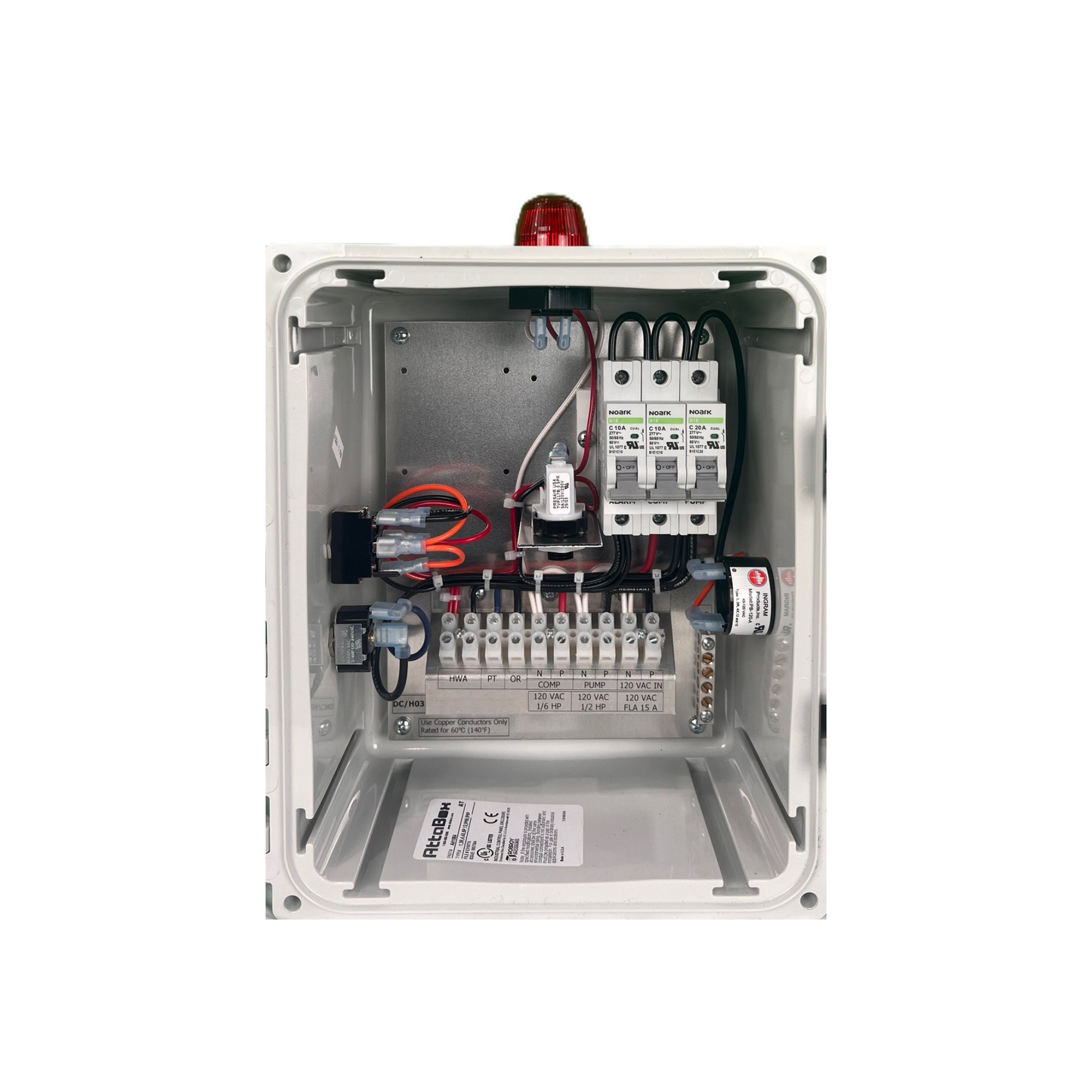 RJR Controls E1L Control Panel