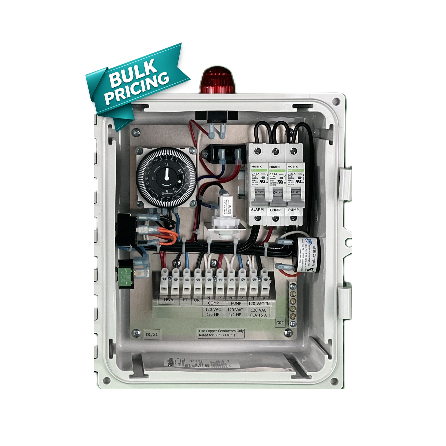 RJR Controls E4L Control Panel - Bulk qty 8