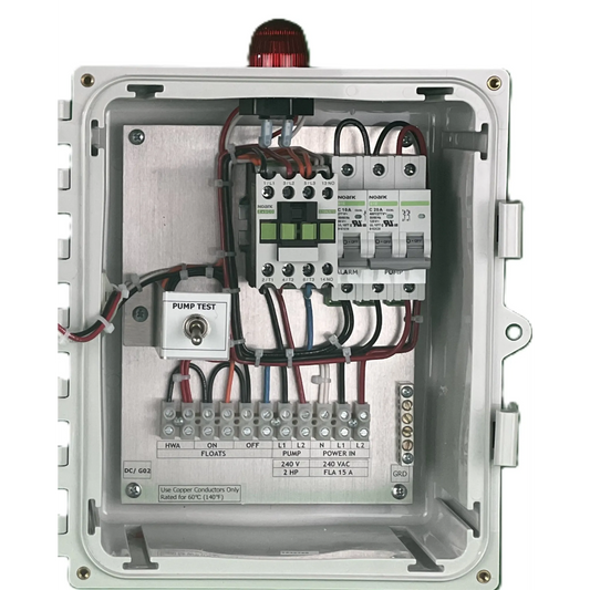 Septic Control Panel Model ELSG3F