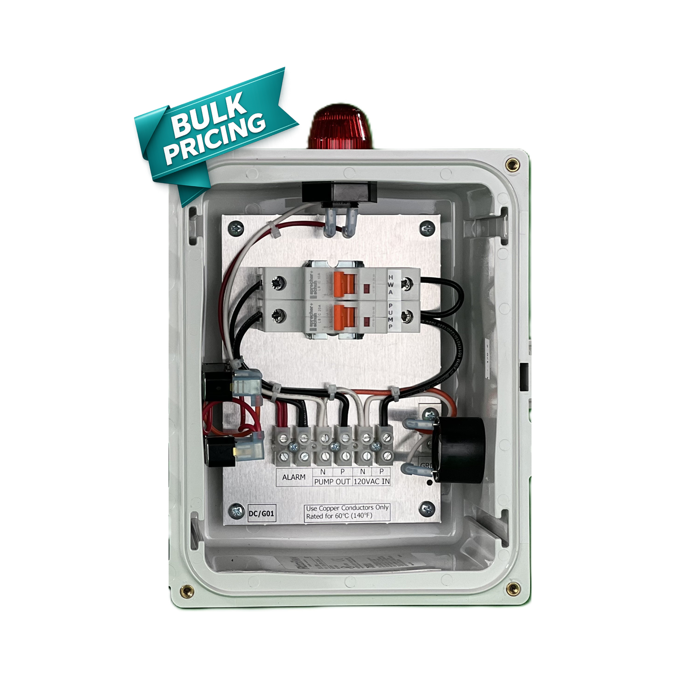 RJR Controls LPD-B Control Panel - Bulk qty 8