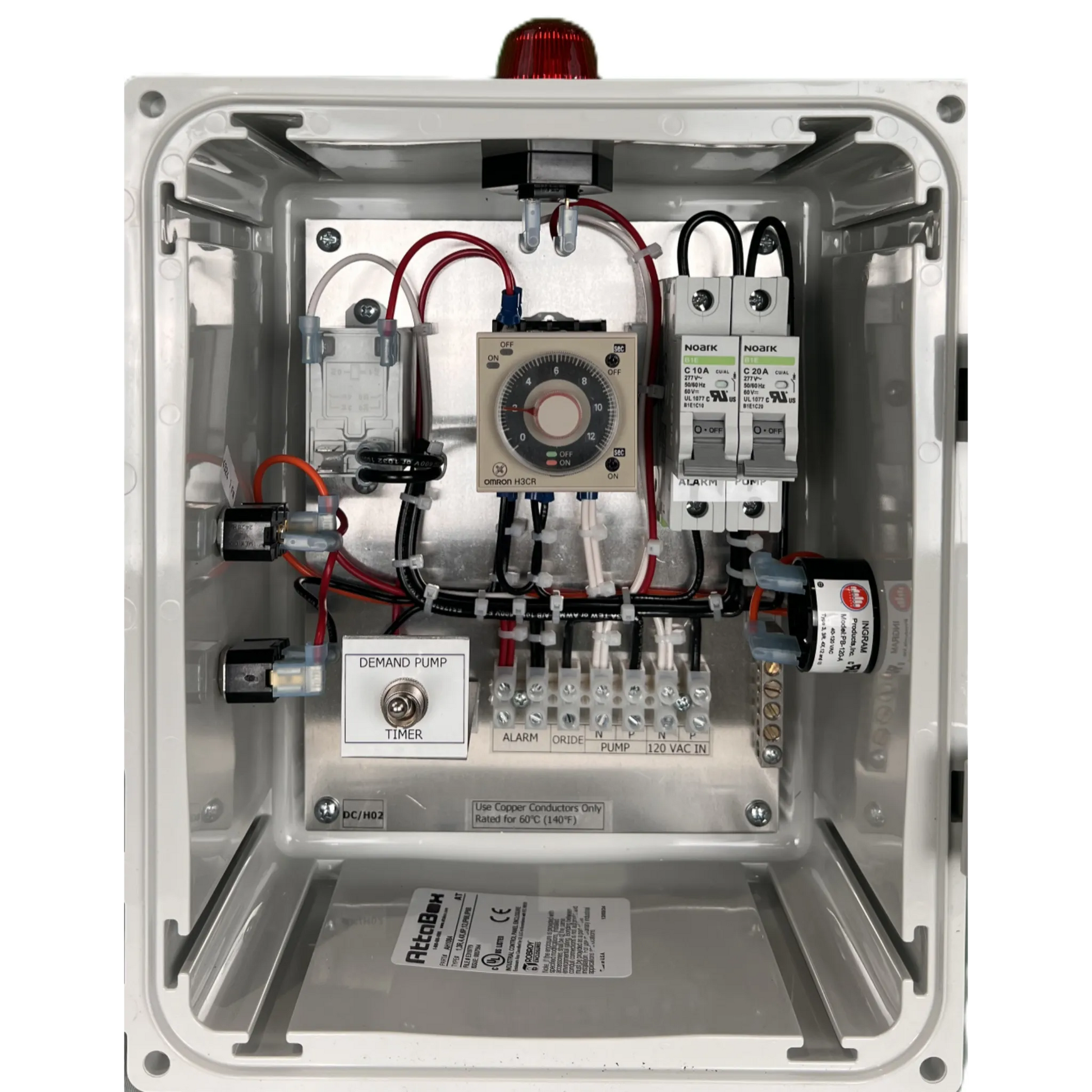 Septic Control Panel Model LPD-DT