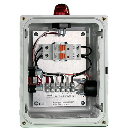 Septic System Control Box Single Pump Septic Control Panels – RJR Controls | Best Septic Supply
