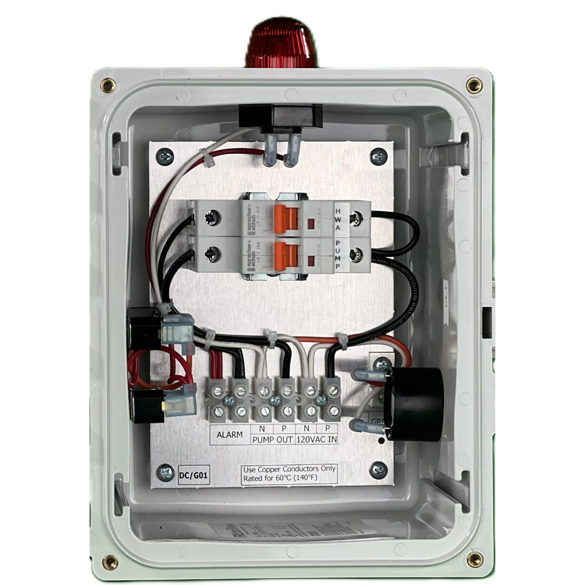 Septic Control Panel Model LPDB